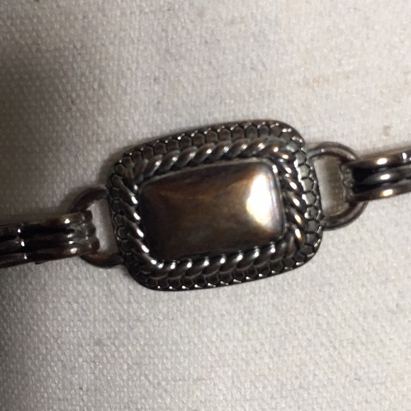 Bronze and Silver Chain Link Belt - Picture 5 of 7